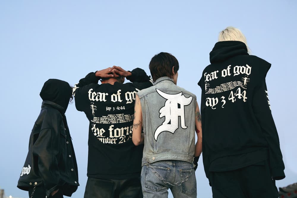 Jerry Lorenzo's Fear of God Jay-Z 4:44 Collection