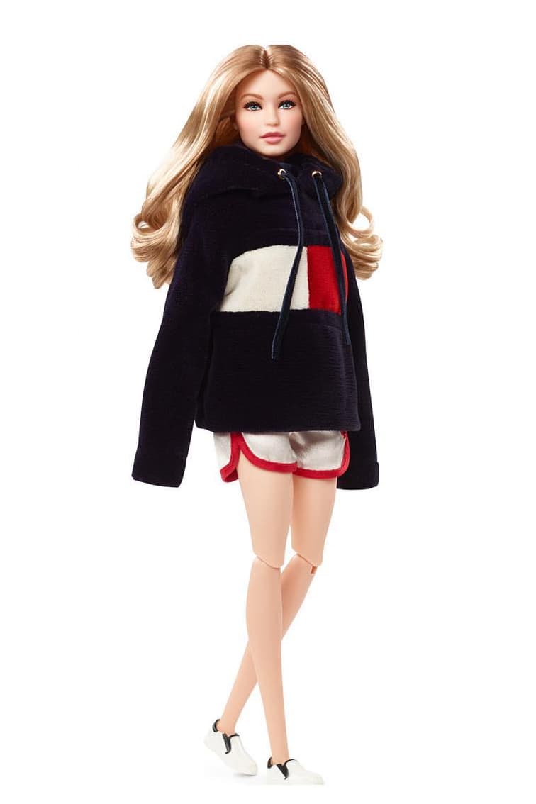 Gigi Hadid x Tommy Hilfiger Barbie Doll Collaboration Mattel Toys Gigi x Tommy