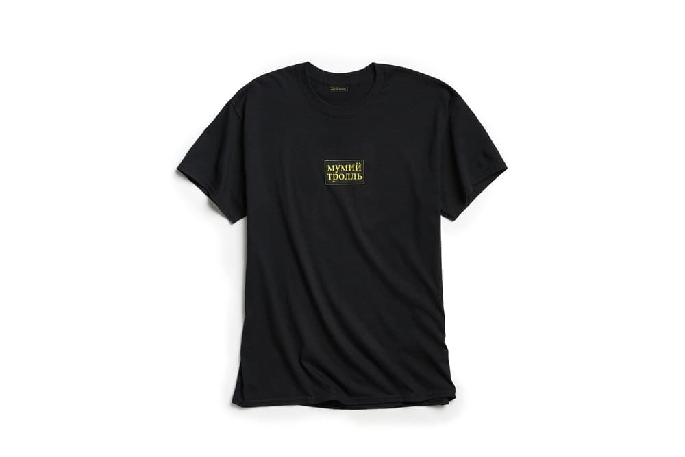 Gosha Rubchinskiy x Mumiy Troll Collection Urban Outfitters Print Red Black White Russian Streetwear Collaboration