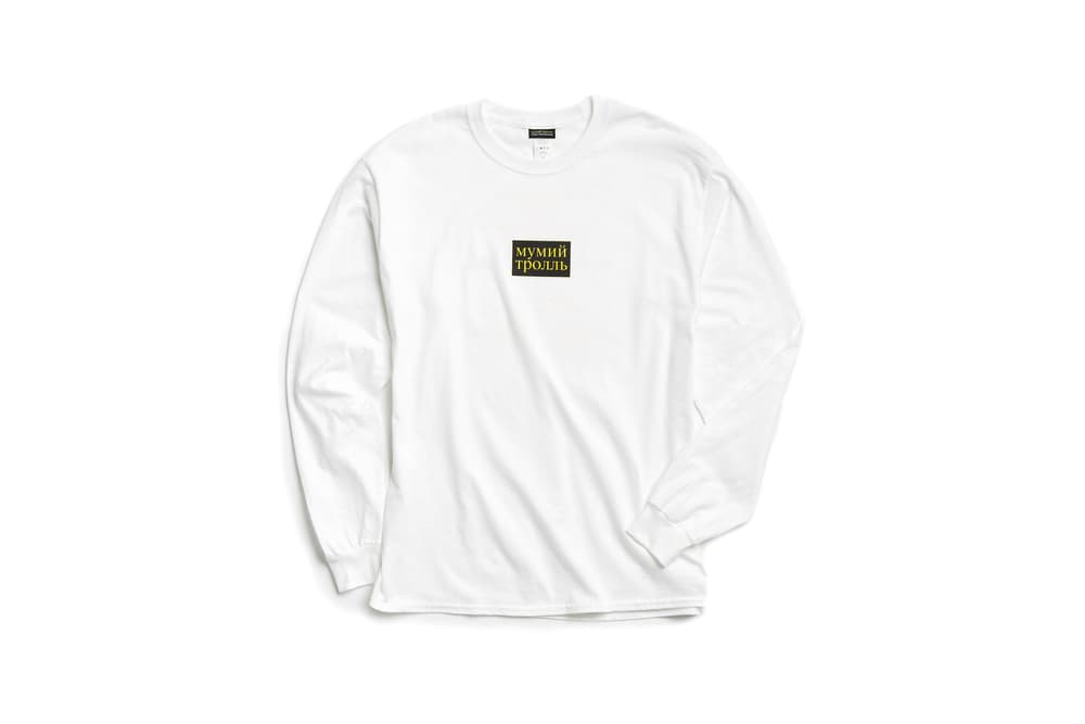 Gosha Rubchinskiy x Mumiy Troll Collection Urban Outfitters Print Red Black White Russian Streetwear Collaboration