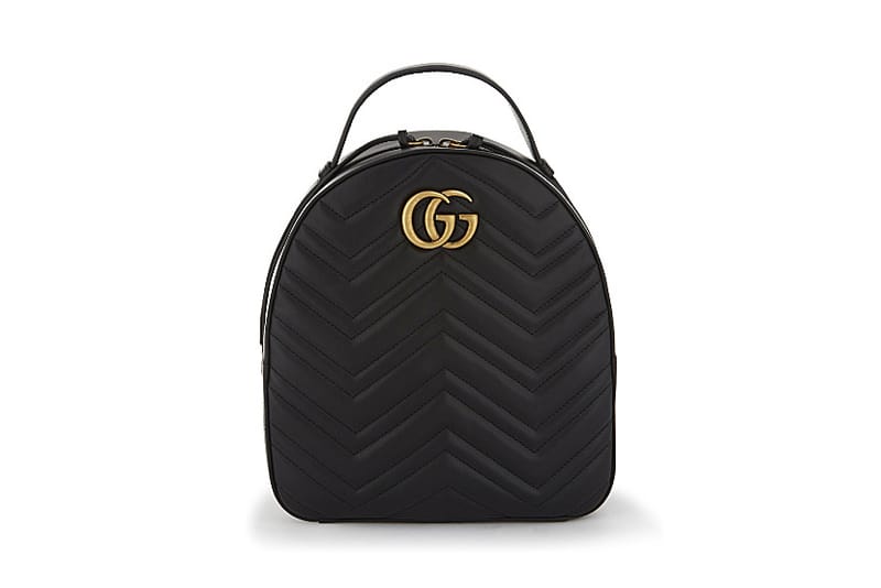 gucci marmont backpack black