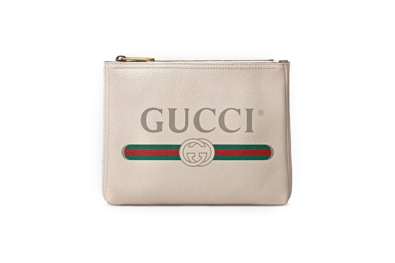 gucci print leather belt bag price