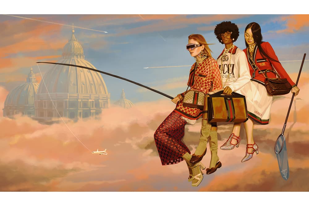 gucci utopian fantasy spring summer 2018 campaign Ignasi Monreal