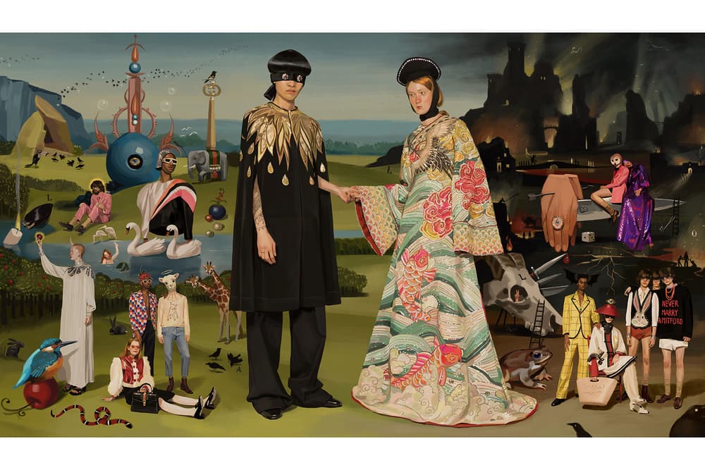 gucci utopian fantasy spring summer 2018 campaign Ignasi Monreal