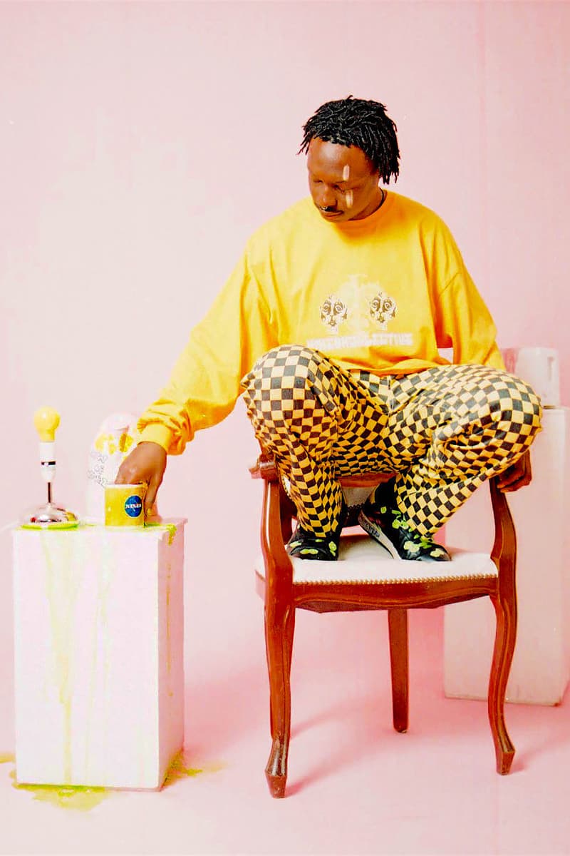 HAUS of NiNE8 Collective Lookbook Collection Colorful Streetwear Handmade Print Color Hoodie Etsy Revamping Rework One of a Kind