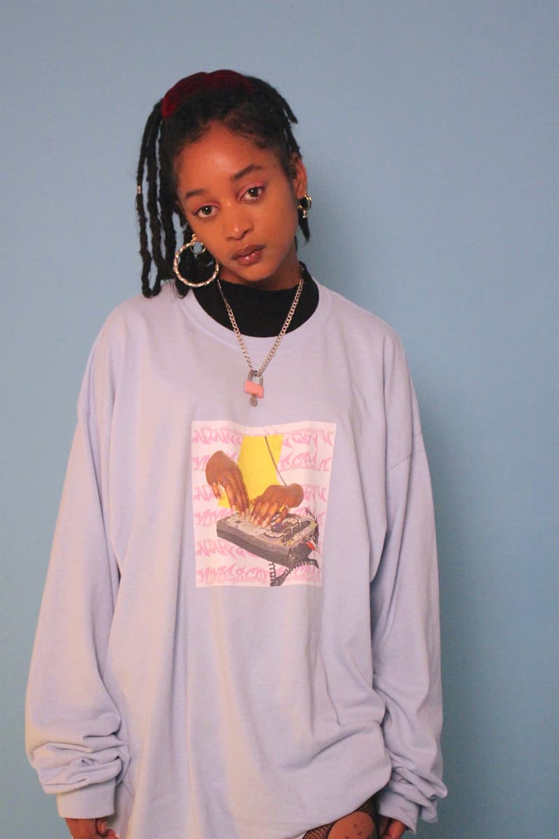 HAUS of NiNE8 Collective Lookbook Collection Colorful Streetwear Handmade Print Color Hoodie Etsy Revamping Rework One of a Kind