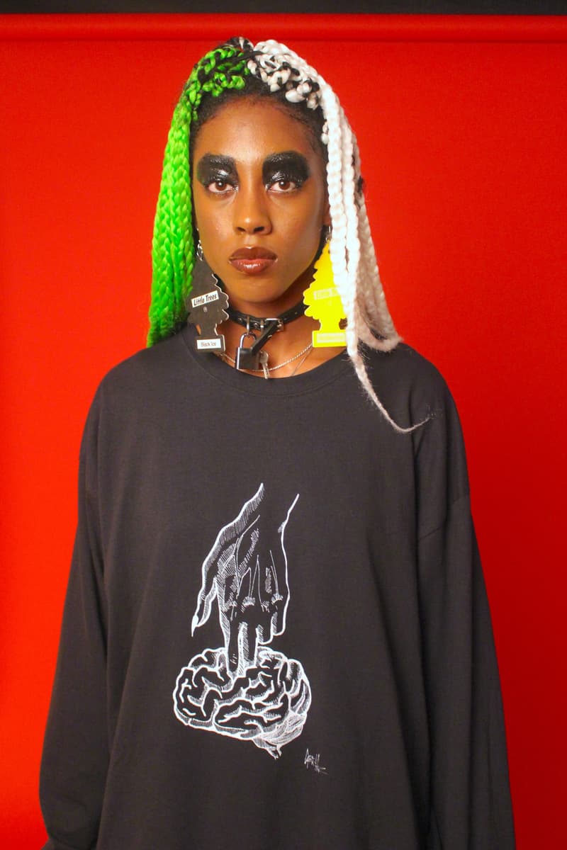 HAUS of NiNE8 Collective Lookbook Collection Colorful Streetwear Handmade Print Color Hoodie Etsy Revamping Rework One of a Kind