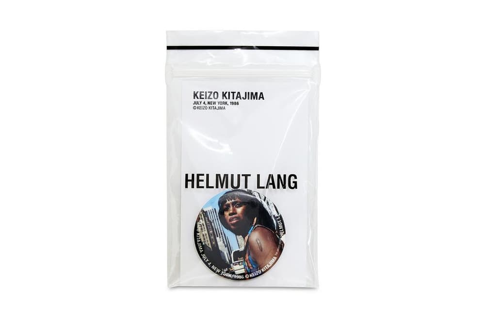 Helmut Lang Shayne Oliver Keizo Kitajima Artist Series Collection Portraiture Print T-Shirt Pin Black and White Street Photography Art