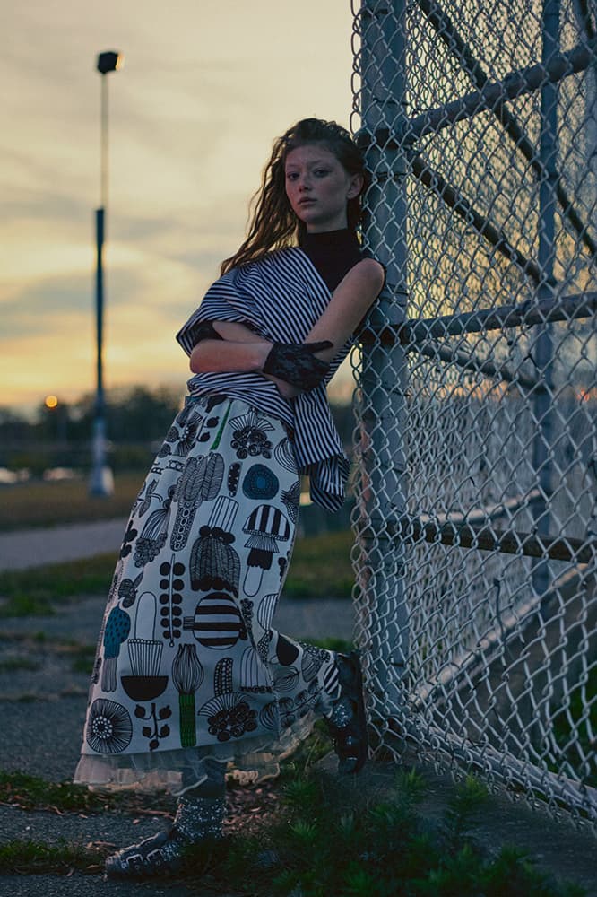 interview magazine editorial sacai balenciaga fendi stella mccartney junya watanabe wolford alexander mcqueen miu miu