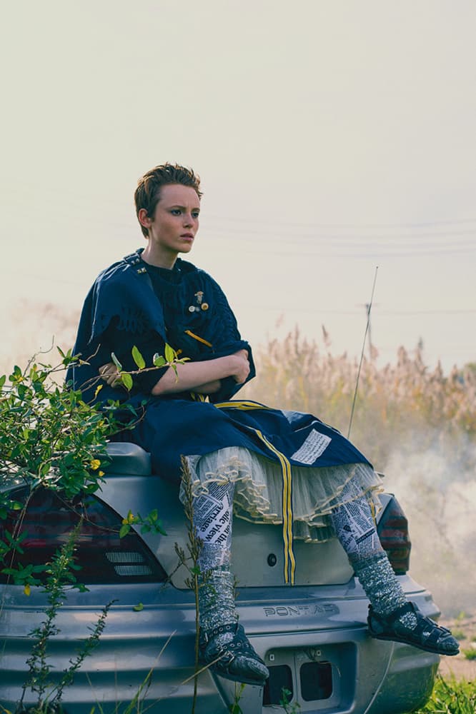 interview magazine editorial sacai balenciaga fendi stella mccartney junya watanabe wolford alexander mcqueen miu miu