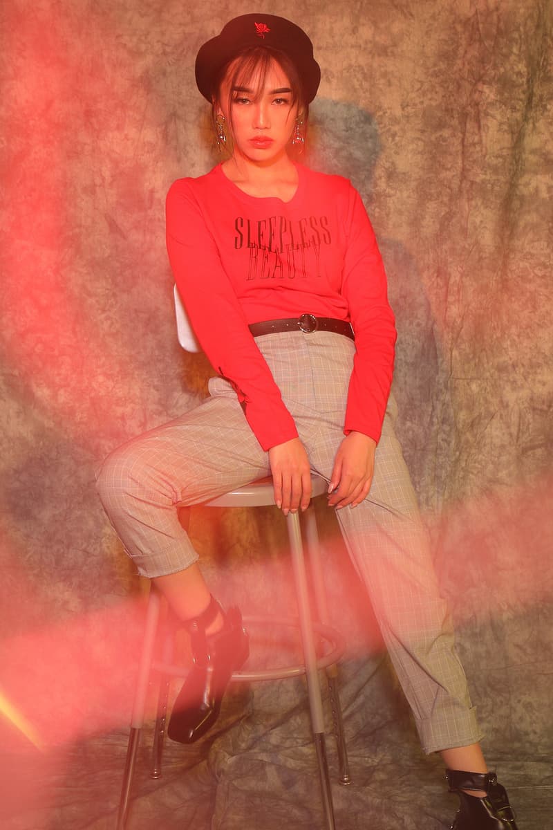 IAMKARENO Karen Yeung UMO Style Winter 2017 Lookbook Collection Romance Hoodie Fatale Beret
