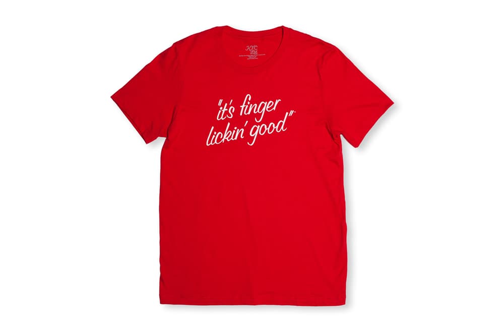 KFC Finger Lickin Good Holiday Merchandise Collection T-Shirt Hats Pins Stickers Chicken Fast Food Cute Christmas Theme