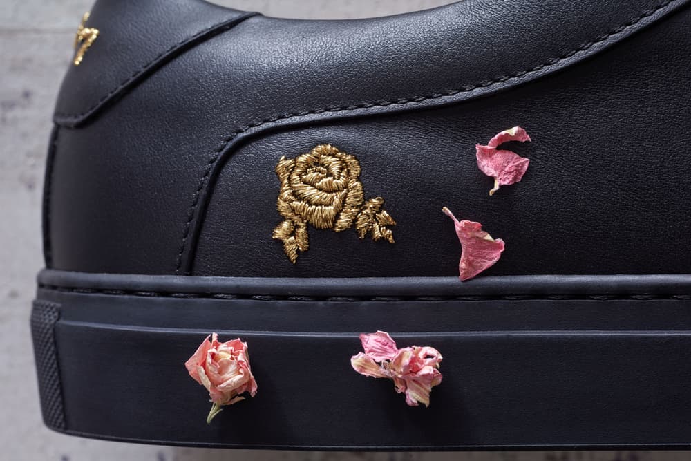 Koio Collective The Flower Shop Sneakers Premium Leather Shoes Embroidery Simple Classic Restaurant Collaboration Limited Edition