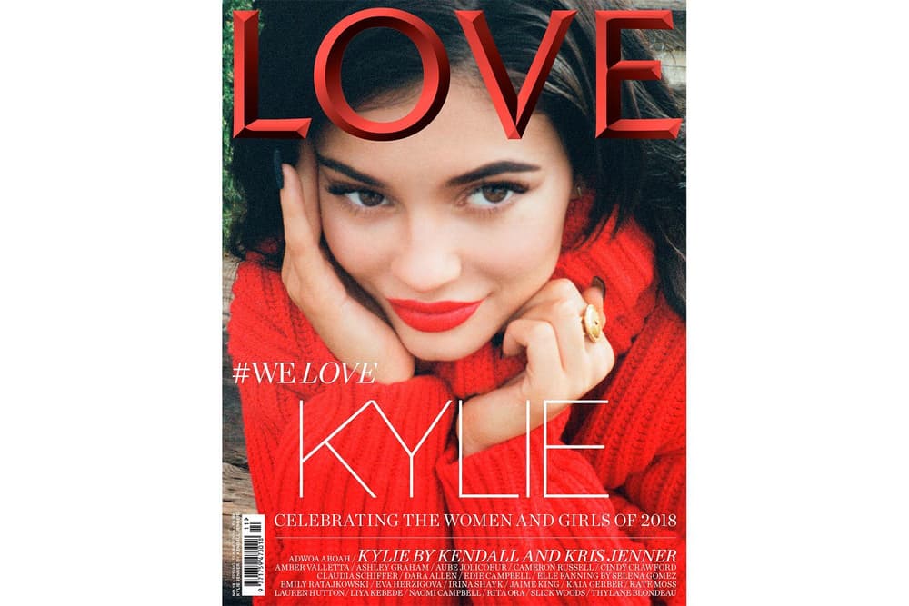 kylie jenner love magazine kendall kris interview
