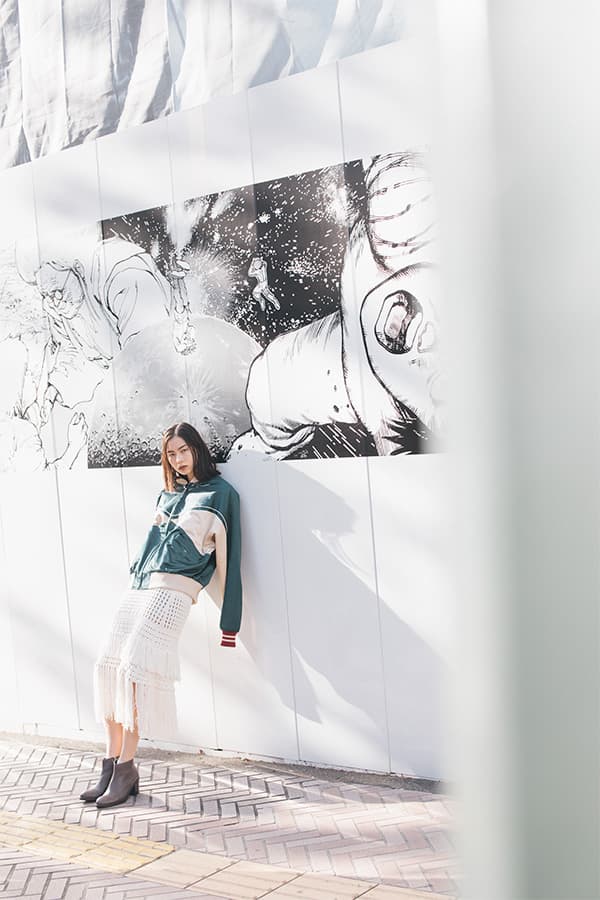 Lauren Tsai URBAN RESEARCH id Collaboration Jacket Outerwear Illustration Tokyo Japan Lookbook Netflix Terrace House Aloha State Hawaii