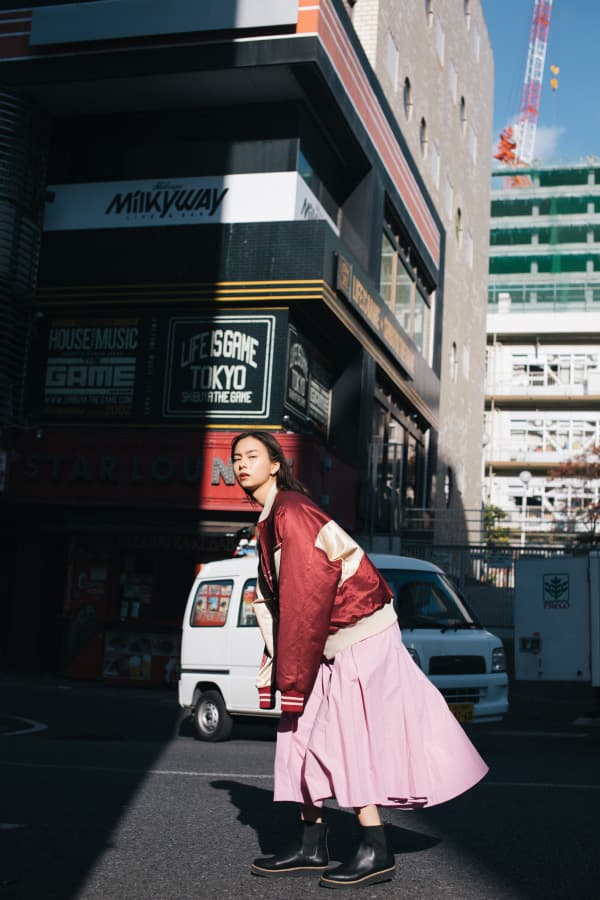 Lauren Tsai URBAN RESEARCH id Collaboration Jacket Outerwear Illustration Tokyo Japan Lookbook Netflix Terrace House Aloha State Hawaii