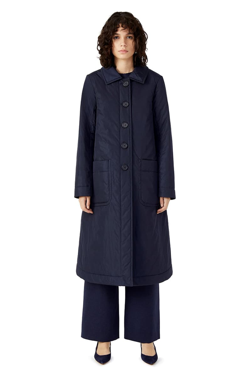 Mansur Gavriel Puffer Jacket Collection Millennial Pink Pastel Orange Navy Blue Black