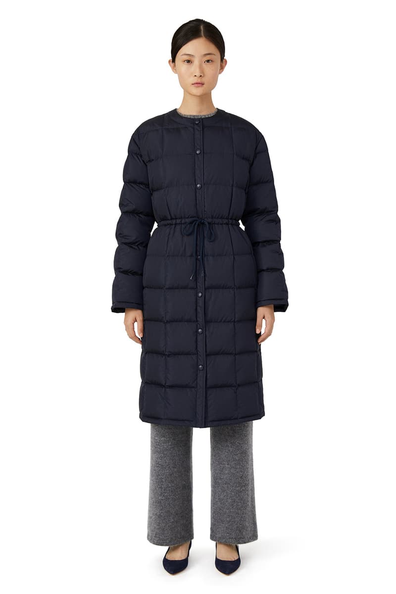 Mansur Gavriel Puffer Jacket Collection Millennial Pink Pastel Orange Navy Blue Black