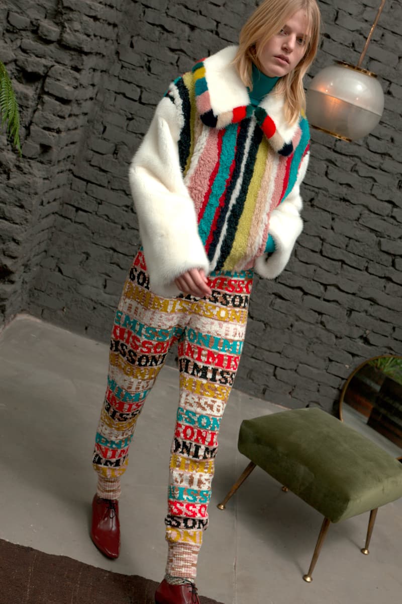 Missoni Pre-Fall 2018 Collection Lookbook Pattern Color Texture Knits Outerwear Fashion