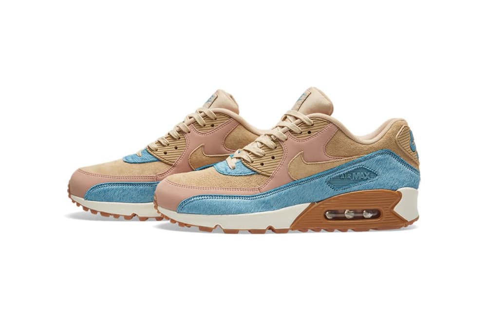 Nike Air Max 90 Mushroom Smoky Blue Pink