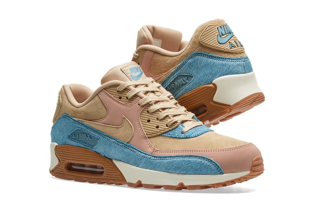 Nike Air Max 90 Mushroom Smoky Blue Pink