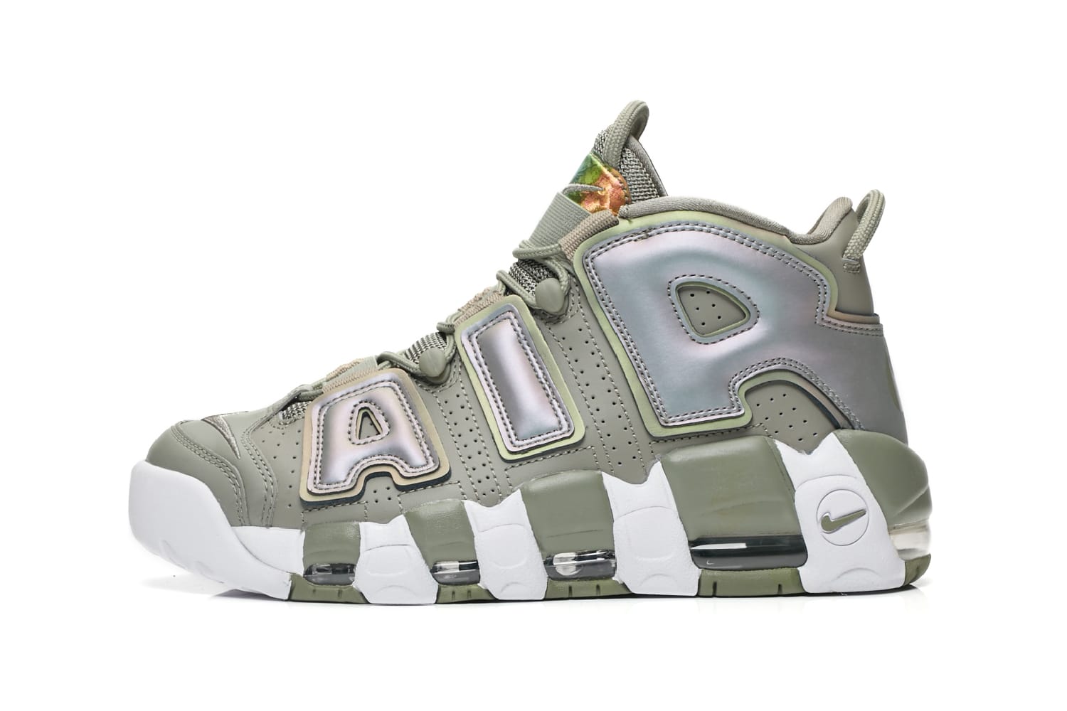 nike air more uptempo mint green