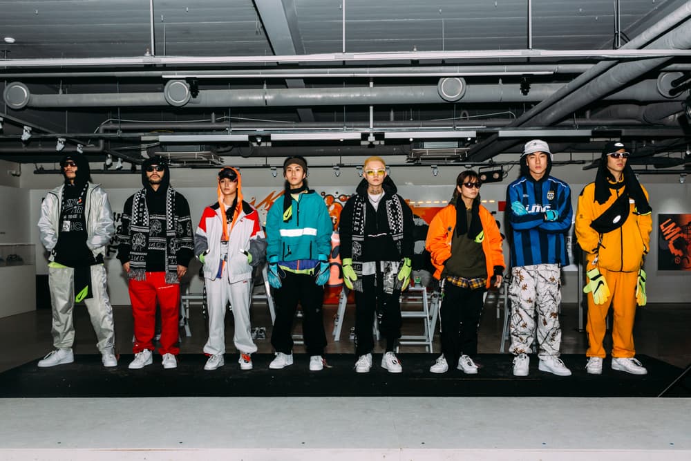 LMC Customized Nike Air Force 1 Battle Force Sneakers Shoes Silhouette White Streetwear Tags Design Limited Event Workshop