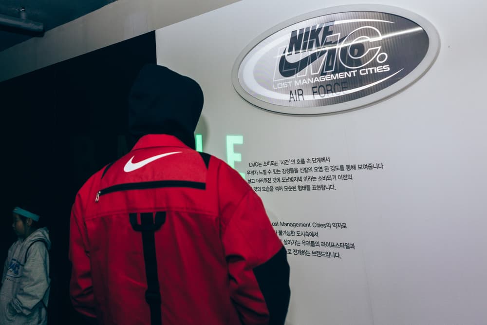 LMC Customized Nike Air Force 1 Battle Force Sneakers Shoes Silhouette White Streetwear Tags Design Limited Event Workshop
