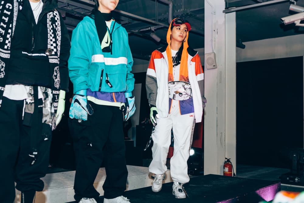 LMC Customized Nike Air Force 1 Battle Force Sneakers Shoes Silhouette White Streetwear Tags Design Limited Event Workshop
