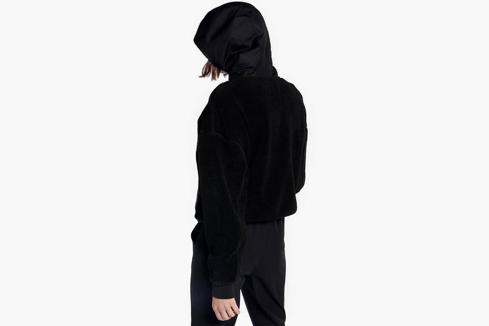 NikeLab Essentials Sherpa Hoodie Sail Black