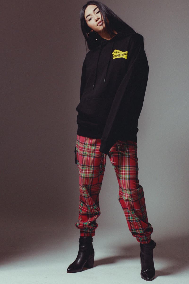 Off White virgil abloh temperature champion firetape fall winter 2017 collection where to buy
