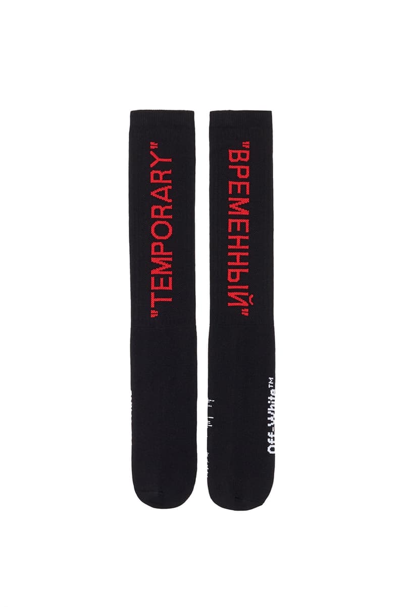 Off-White Temporary Line for KM20 Product Images Hoodie Tshirt Belt