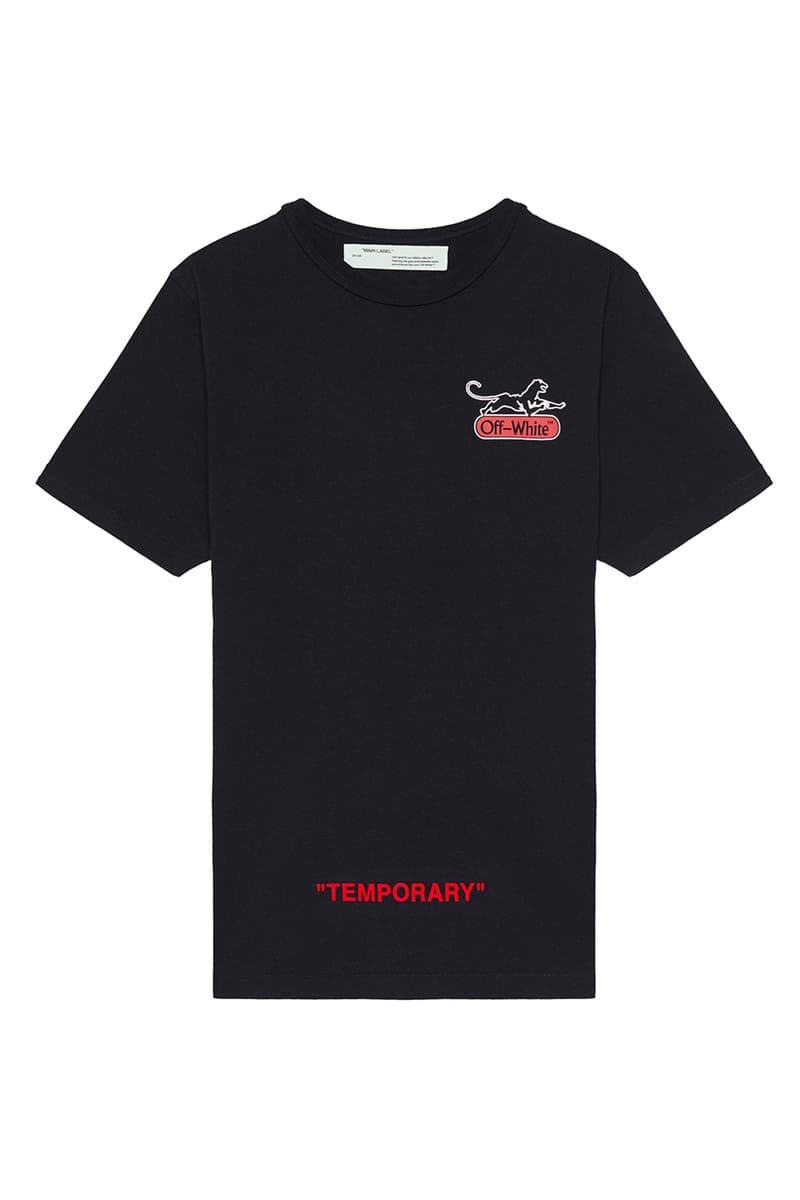 Off-White Temporary Line for KM20 Product Images Hoodie Tshirt Belt