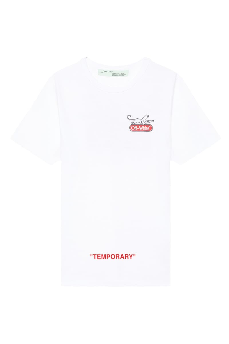 Off-White Temporary Line for KM20 Product Images Hoodie Tshirt Belt