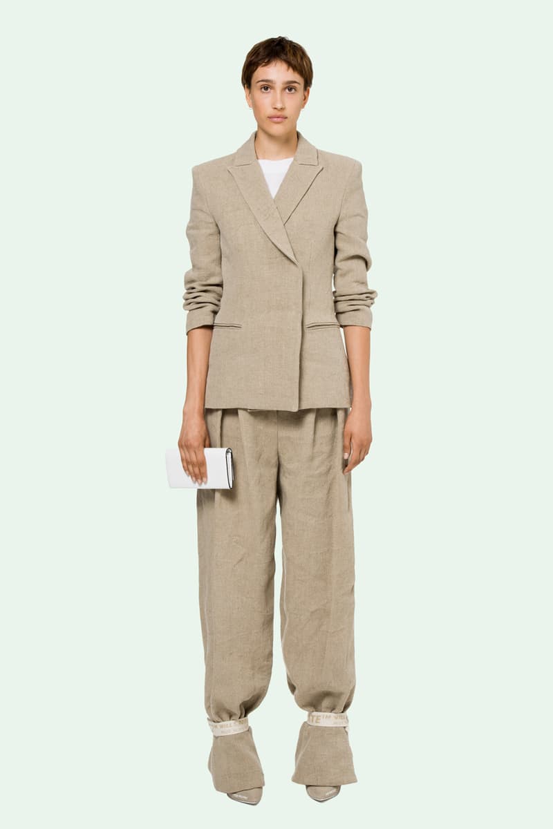 Pre-Order Off-White™ Spring/Summer Collection Virgil Abloh Denim Industrial Belts Bags Dresses Statement Pieces Streetwear