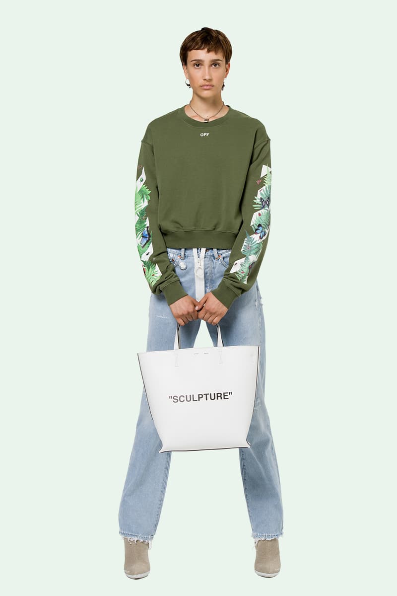 Pre-Order Off-White™ Spring/Summer Collection Virgil Abloh Denim Industrial Belts Bags Dresses Statement Pieces Streetwear