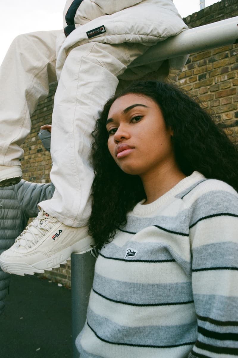 Patta x FILA Disruptor Low Antique White