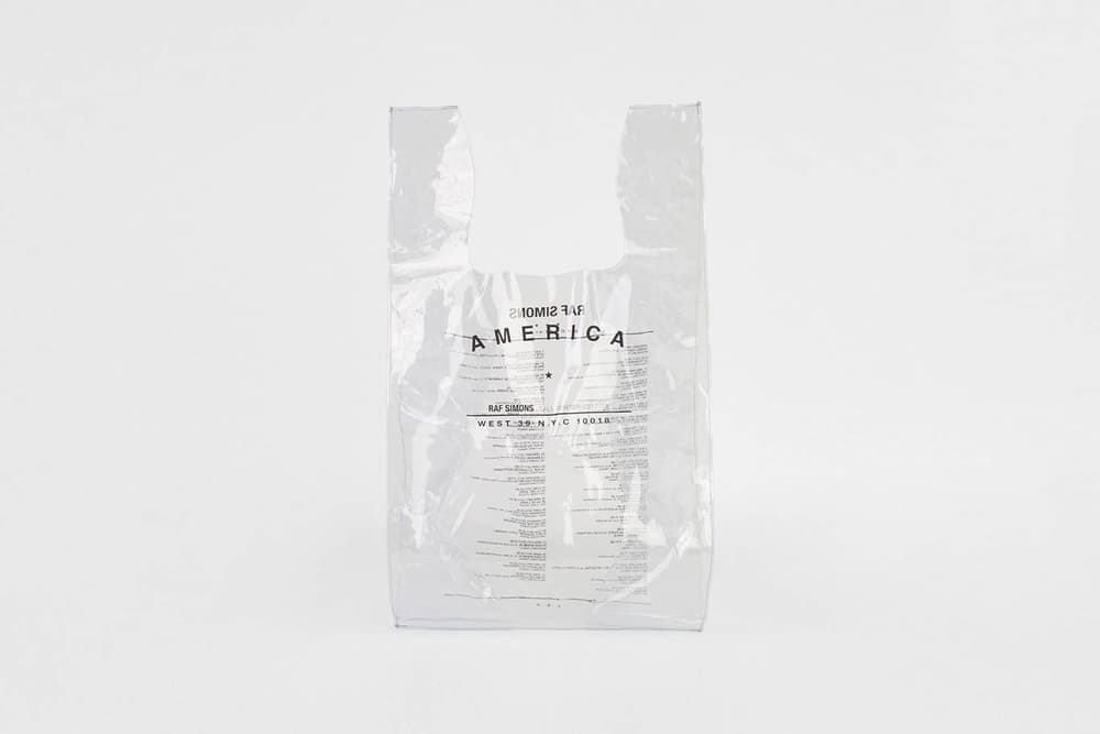 Raf Simons Voo Store Shopping Bag
