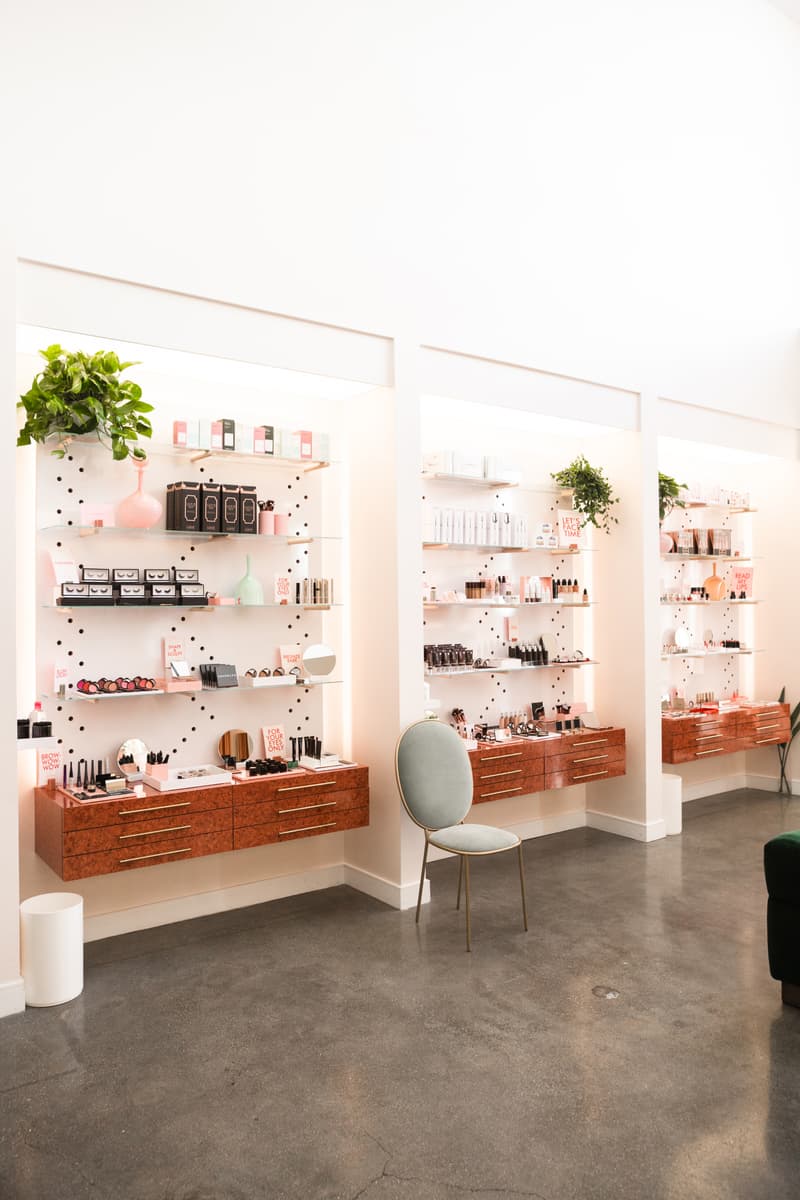 REVOLVE Beauty Pop-Up Shop Makeup Cosmetics Becca OUAI Skincare ColourPop