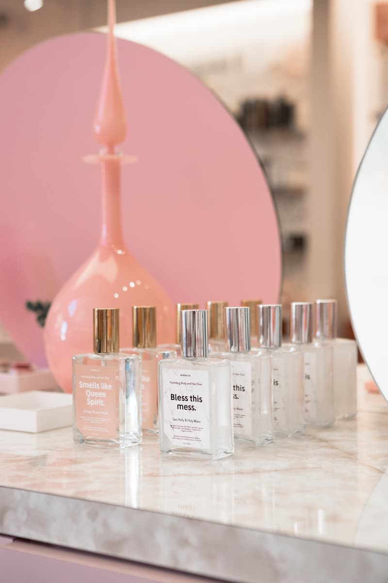 REVOLVE Beauty Pop-Up Shop Makeup Cosmetics Becca OUAI Skincare ColourPop