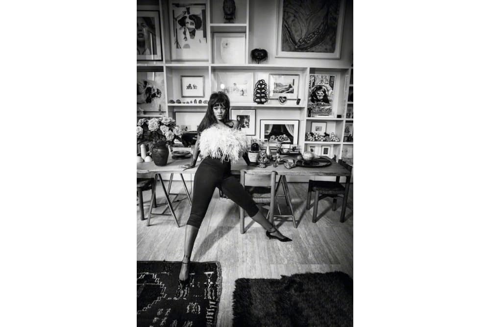 Rihanna Vogue Paris December Christmas Issue Editorial