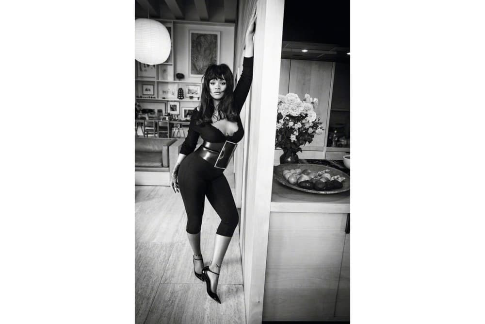 Rihanna Vogue Paris December Christmas Issue Editorial