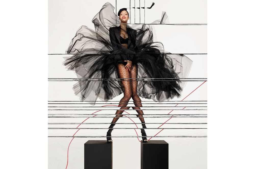 Rihanna Vogue Paris December Christmas Issue Editorial