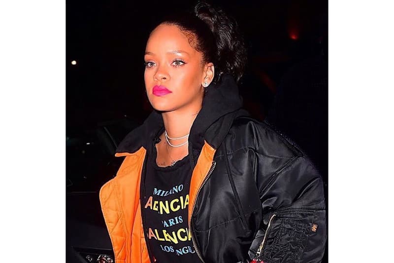 rihanna fenty beauty lipstick hot pink