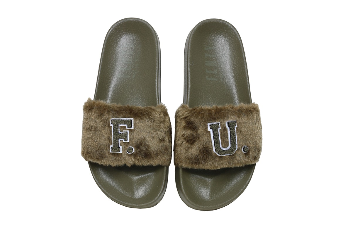 Fenty Puma By Rihanna Releases F U Fur Slides Iicf Fenty Puma By Rihanna Releases F U Fur Slides Iicf