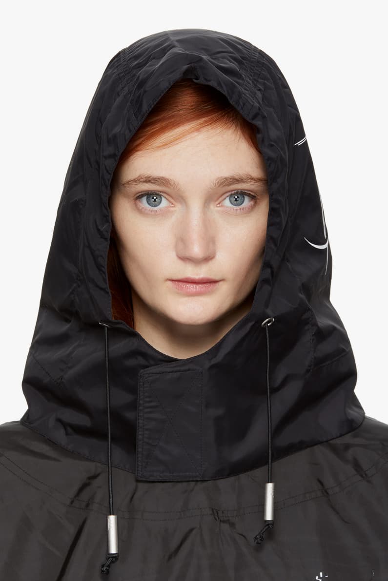 SSENSE Exclusive A-COLD-WALL* Collection Parka Raincoat Socks Hoodie Sweatshirt Hat Black Streetwear