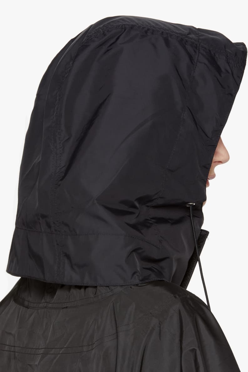SSENSE Exclusive A-COLD-WALL* Collection Parka Raincoat Socks Hoodie Sweatshirt Hat Black Streetwear
