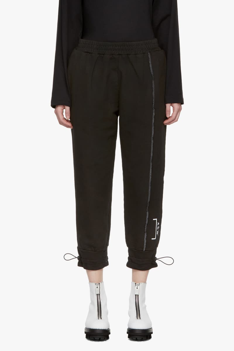 SSENSE Exclusive A-COLD-WALL* Collection Parka Raincoat Socks Hoodie Sweatshirt Hat Black Streetwear