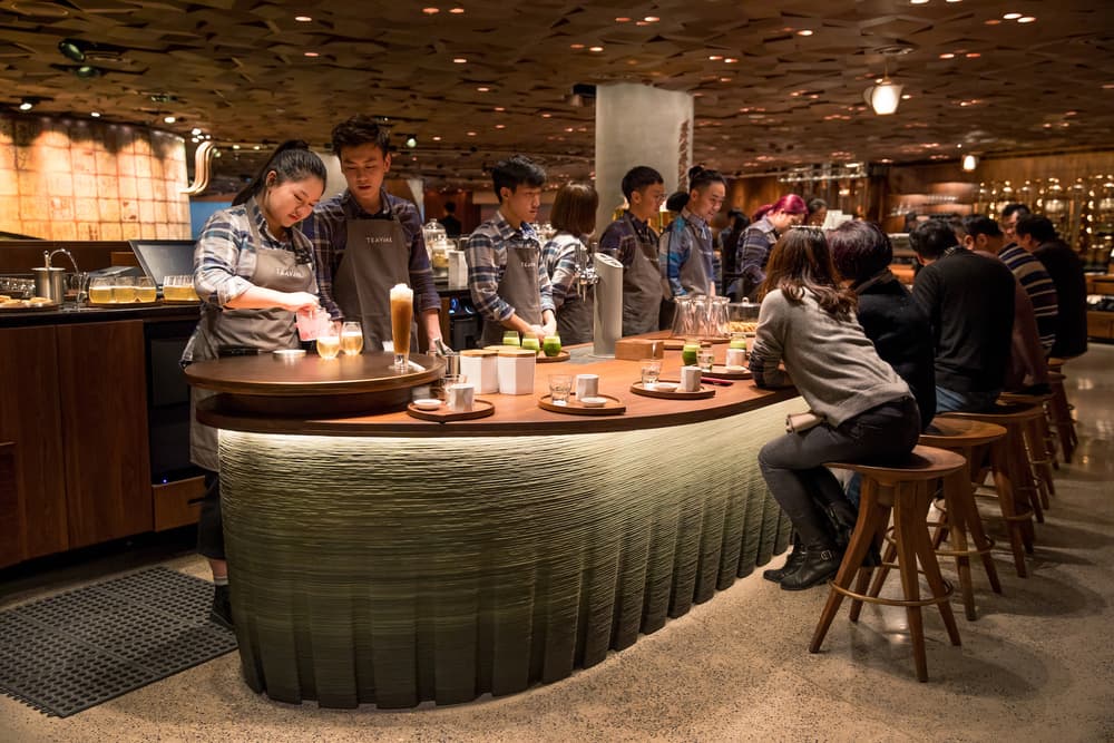 Starbucks Premium Coffee Roastery Shanghai Cafe Restaurant Brewery Tea AR Augmented Reality China