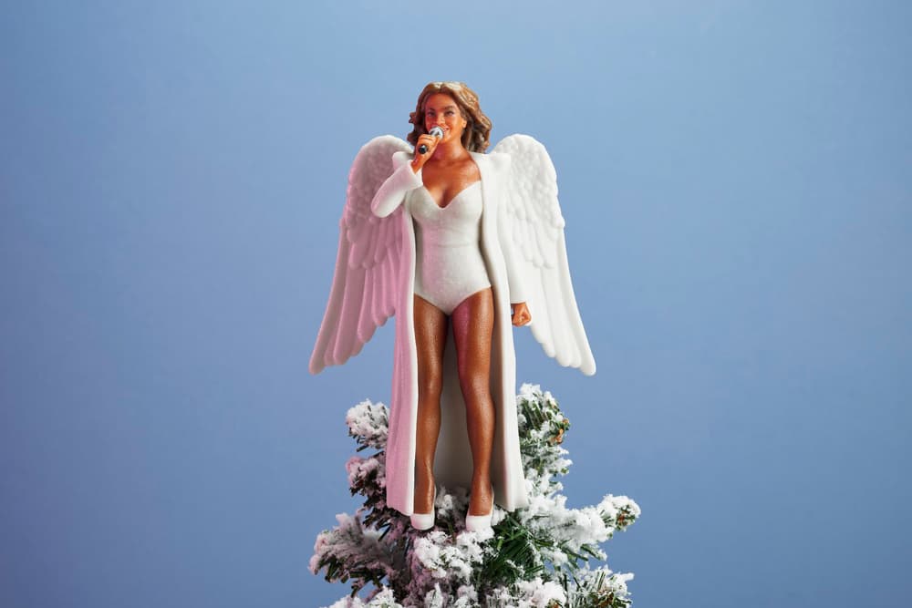 Serena Williams Beyoncé Hillary Clinton Christmas Tree Topper Holiday Cheer Women to Look Up To Feminist Woman Power
